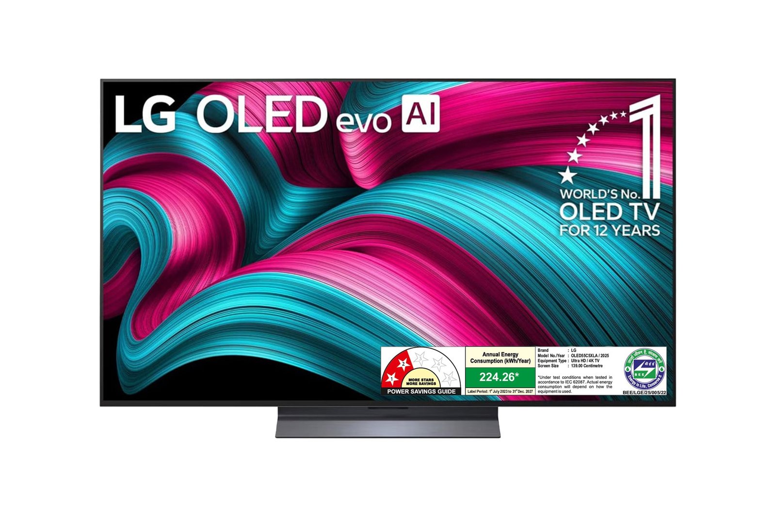 LG OLED55C5XLA 55-inch 4K Smart TV official LG product image