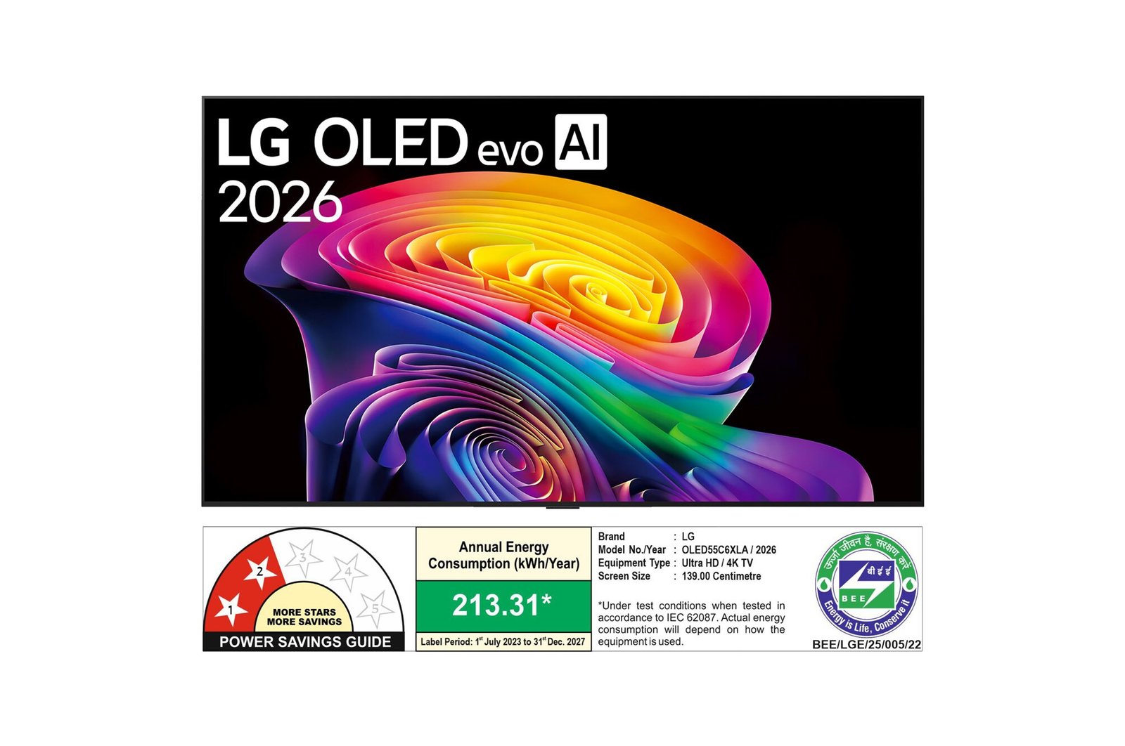 LG OLED55C6XLA 55-inch 4K Smart TV