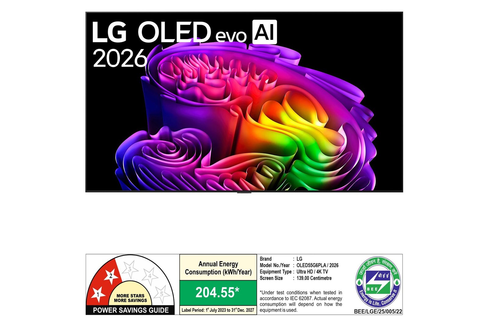 LG OLED55G6PLA 55-inch 4K Smart TV