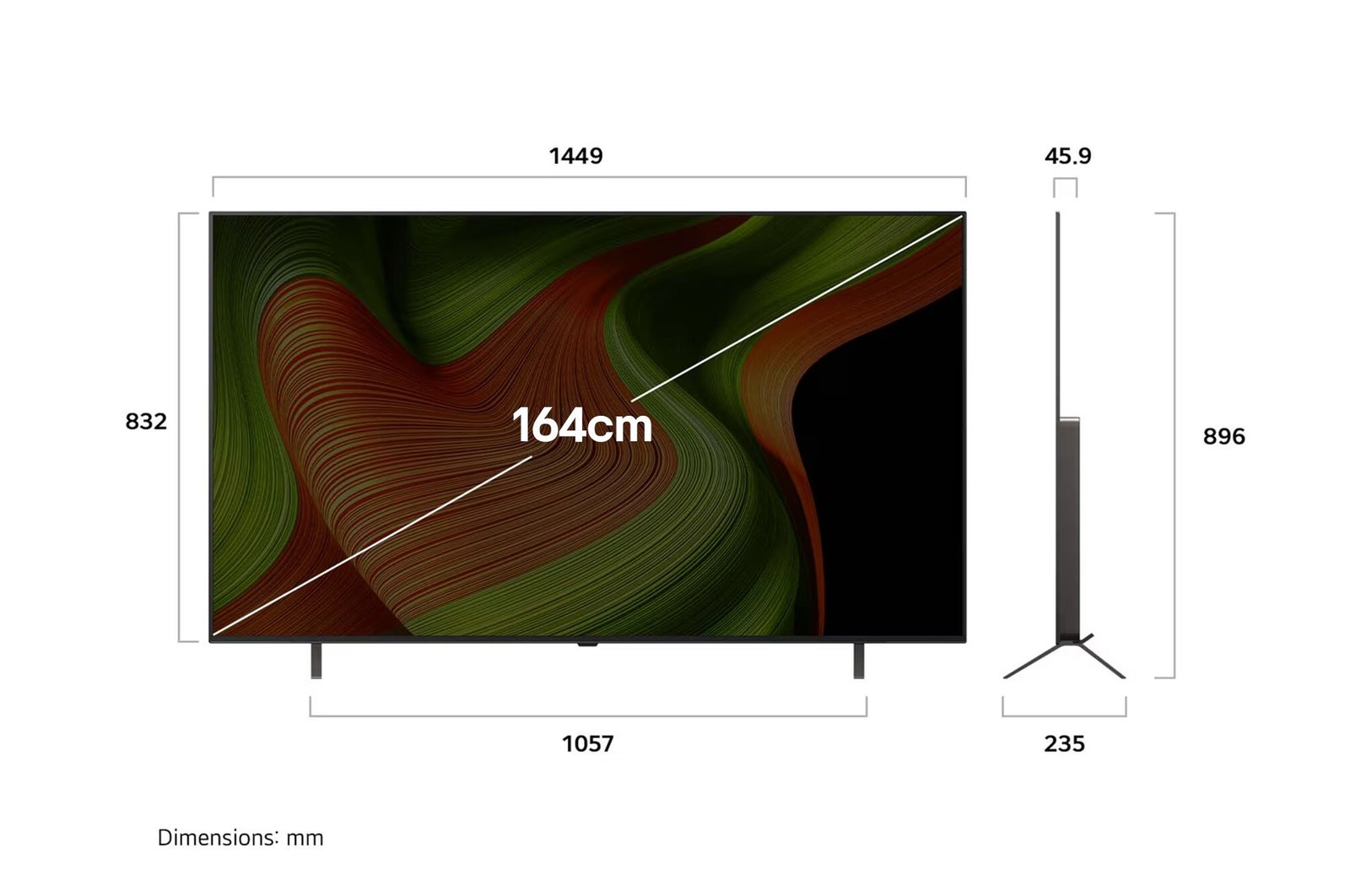 LG OLED65B56LA 65-inch 4K Smart TV