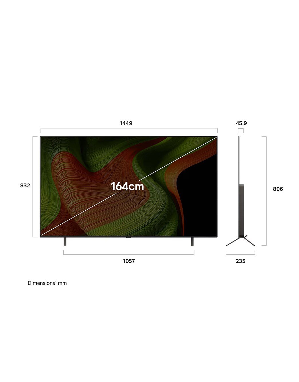 LG OLED65B56LA 65-inch 4K Smart TV