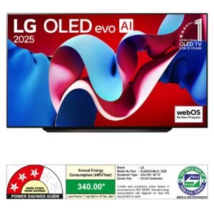 LG OLED83C46LA 83-inch OLED AI C4 4K Smart TV