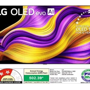 LG OLED97G56LA 97-inch OLED evo AI G5 4K TV