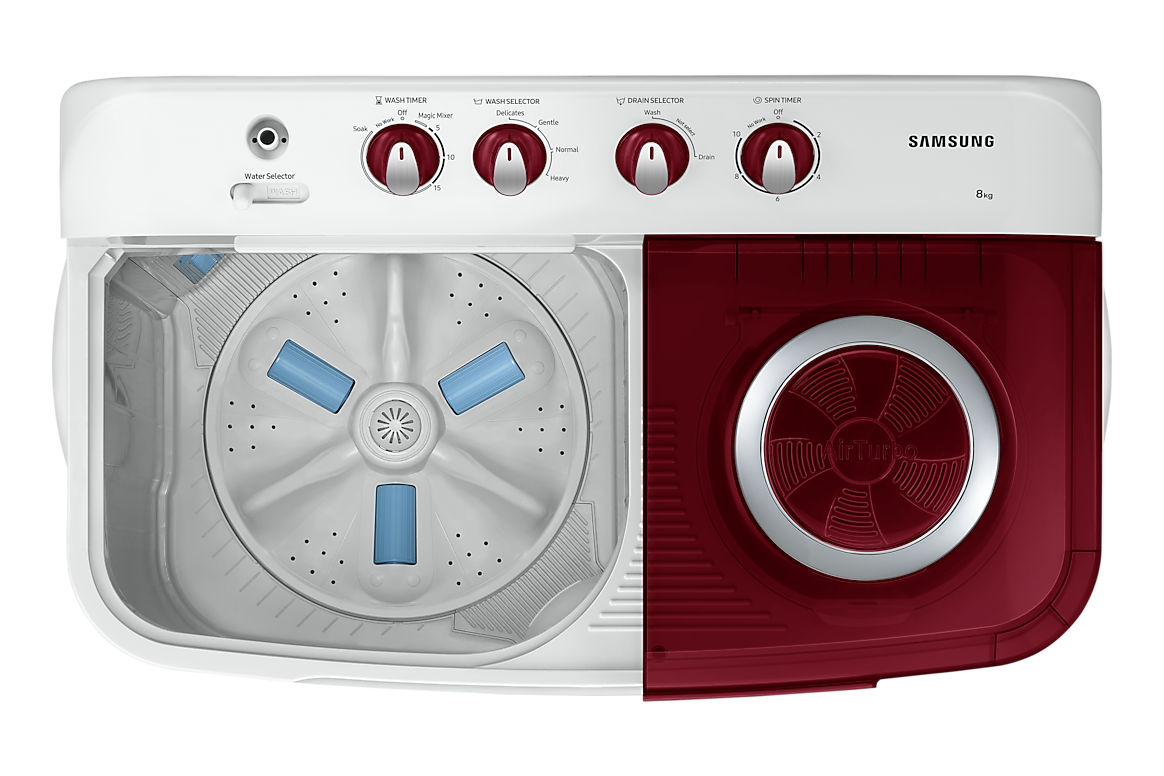 Samsung WT80C4000RR/TL Semi Automatic Washing Machine image 4 | SKU WT80C4000RR/TL | Ajay Trading Co.