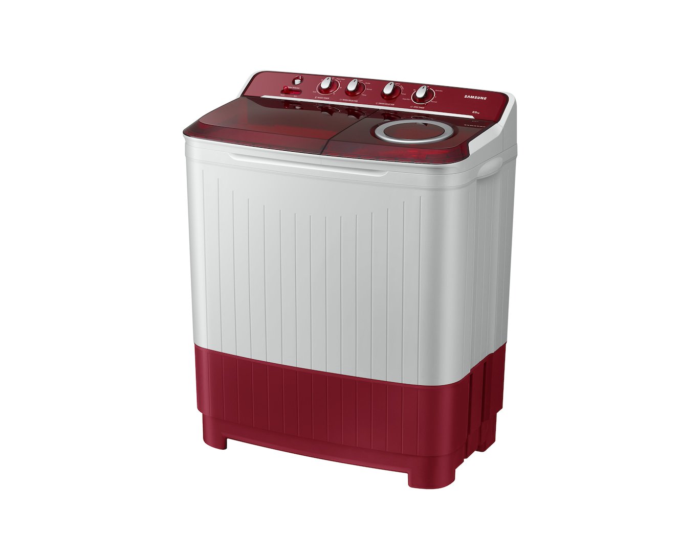 Samsung WT85B4200RR/TL Semi Automatic Washing Machine official Samsung product image 1 | SKU WT85B4200RR/TL | Ajay Trading Co.