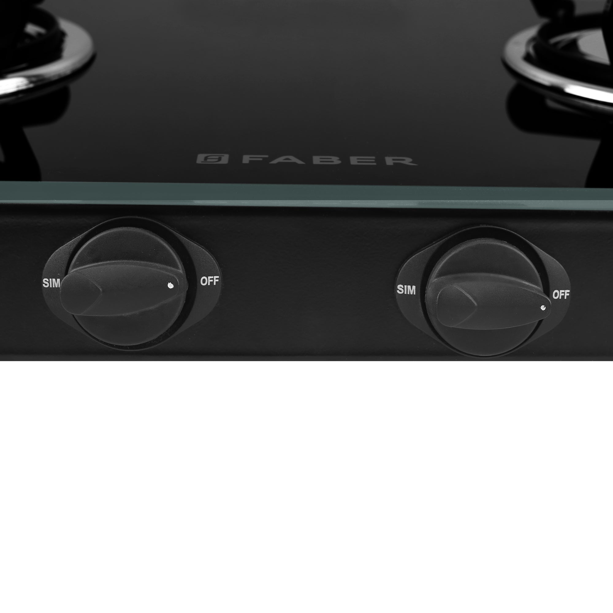 HOB COOKTOP JUMBO 2BB BK official Faber image 4 | SKU 106.0657.506 | Ajay Trading Co.