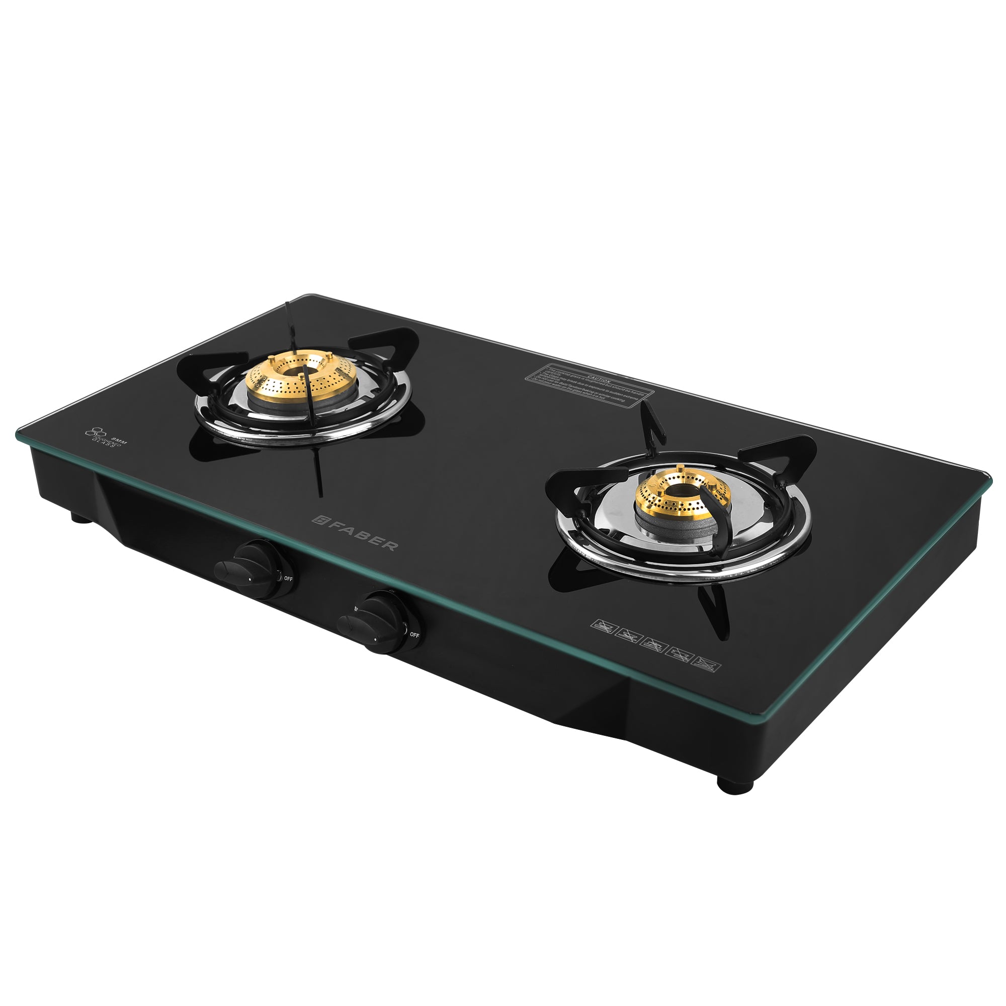 HOB COOKTOP JUMBO 2BB BK official Faber image 3 | SKU 106.0657.506 | Ajay Trading Co.