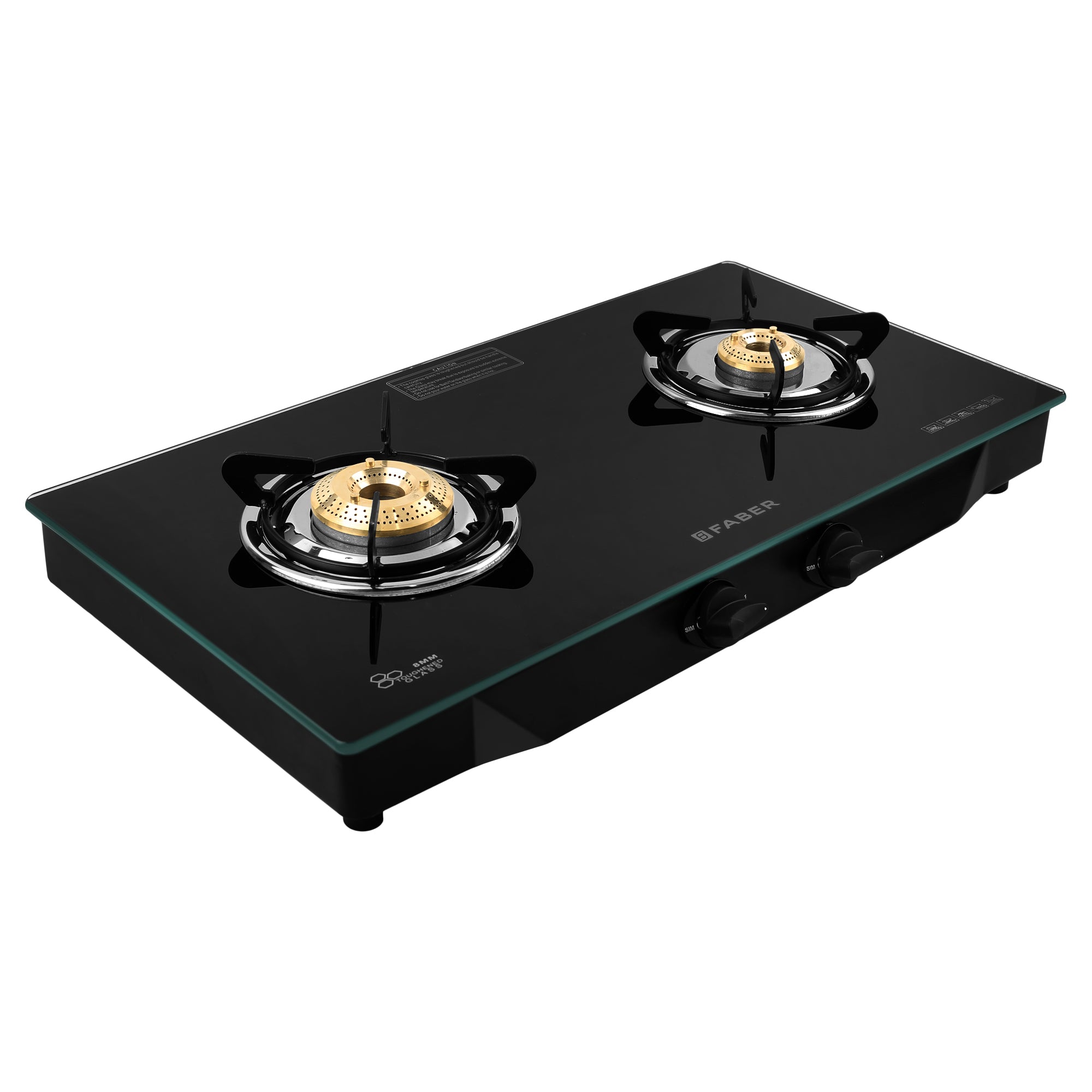 HOB COOKTOP JUMBO 2BB BK official Faber image 2 | SKU 106.0657.506 | Ajay Trading Co.