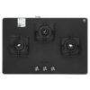 COOKTOP EVOKE 3BB BK CI AI official Faber image 2 | SKU 106.0738.932 | Ajay Trading Co.