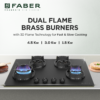 Faber Hob Della Hd724 Ci Ai built-in hob official Faber full hob image 5 | SKU 106.0711.363 | Ajay Trading Co.