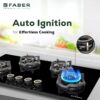 Faber HOB EXPERIA HT 904 ALU AI FFD Hob Cooktop official Faber full hob image 4 | SKU 106.0709.997 | Ajay Trading Co.