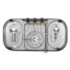 Cooktop Astra 3BB SS official Faber image 4 | SKU 106.0662.661 | Ajay Trading Co.