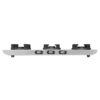 COOKTOP EMBER 3BB SS CI official Faber image 2 | SKU 106.0738.850 | Ajay Trading Co.