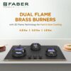 Hob Verona HD783 CI FFD AI official Faber image 4 | SKU 106.0711.348 | Ajay Trading Co.