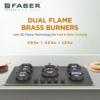 Hob Verona HD905 CI FFD AI official Faber image 4 | SKU 106.0711.361 | Ajay Trading Co.