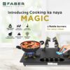 Faber Hob Magiclift Ht904 BR CI AI IN Built-in hob official Faber full hob image 2 | SKU 106.0737.442 | Ajay Trading Co.