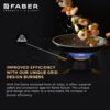 Faber Hob Magiclift Ht904 BR CI AI IN Built-in hob official Faber full hob image 5 | SKU 106.0737.442 | Ajay Trading Co.