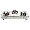Faber Hob Cooktop Hilux Max 3bb Ss built-in hob official Faber full hob image 1 | SKU 106.0672.481 | Ajay Trading Co.