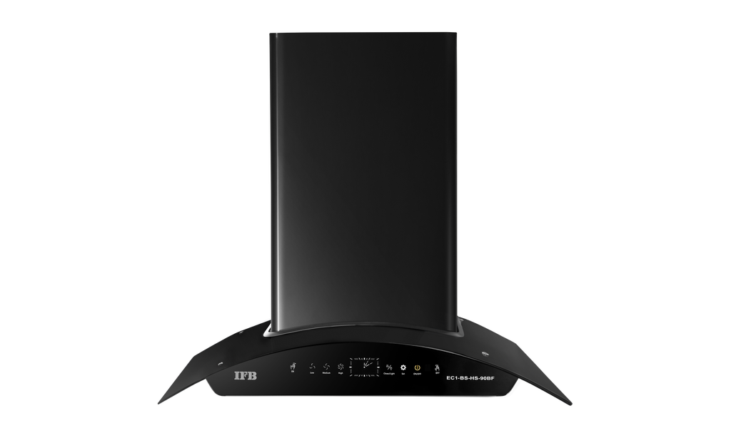 IFB EC1-BS-HS-90 BF Wall Mounting Chimney official IFB image 2 | SKU 8903287040160 | Ajay Trading Co.