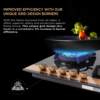 HOB UTOPIA PRO HT 905 BR CI official Faber image 4 | SKU 106.0679.388 | Ajay Trading Co.