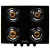 Cooktop Jumbo 4BB BK official Faber image 3 | SKU 106.0540.573 | Ajay Trading Co.