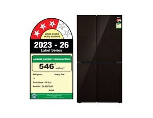 lg-glb257dln3dlnzebn-official-2 Front view of LG Refrigerators, Side by side refrigerators GL-B257DLN3