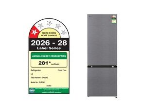 LG GLB3416BCDS Double Door Refrigerators front view
