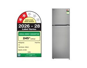LG GLT3426SNDS Double Door Refrigerators front view