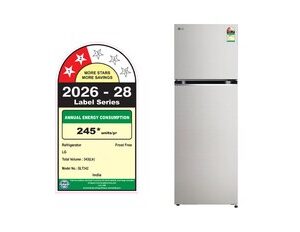 LG GLT3426SNUS Double Door Refrigerators front view