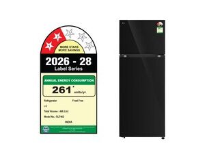 LG GLT4626TEBM Double Door Refrigerator Front View
