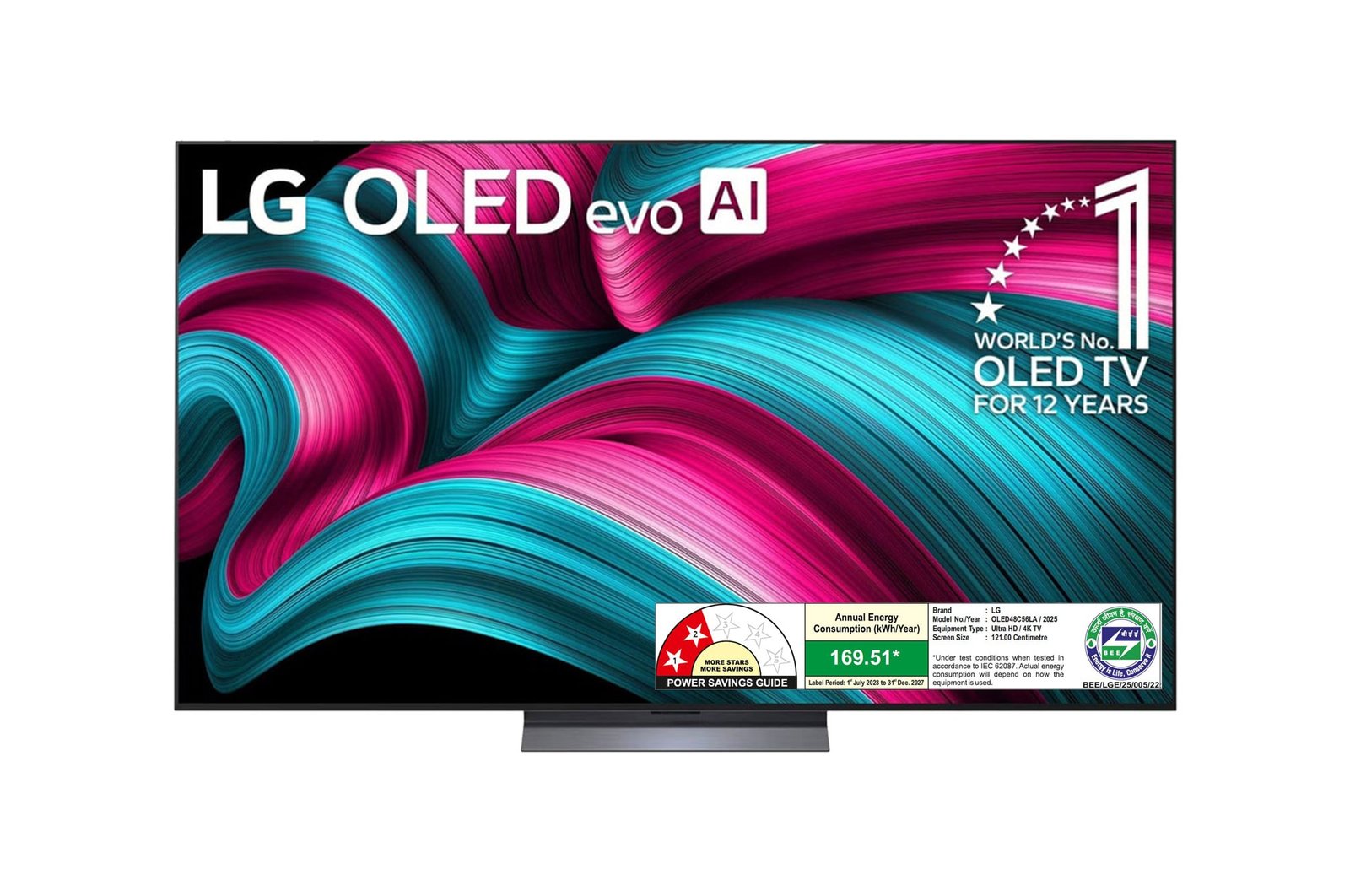 LG OLED48C56LA 48-inch 4K Smart TV